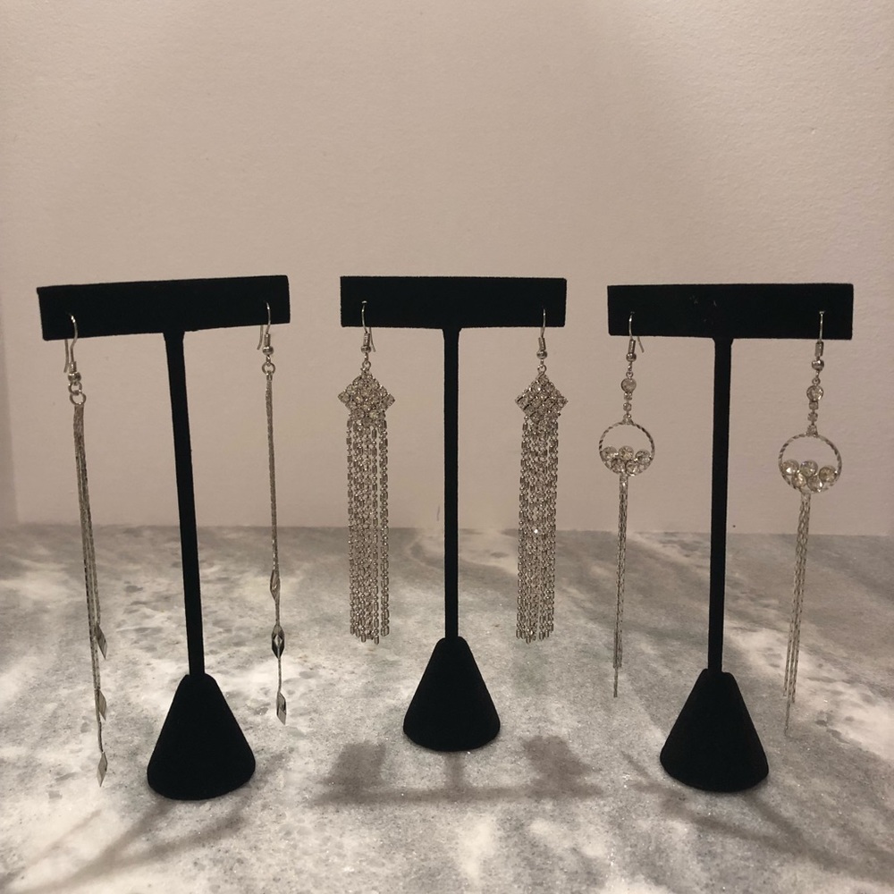 3 Pairs Of Brand New Earrings